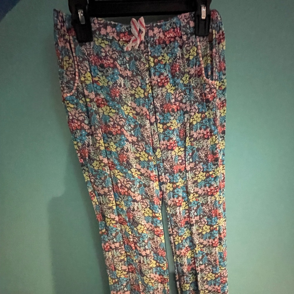 Matilda Jane floral fantasy pants joggers new without tags - washed once SIZE 12